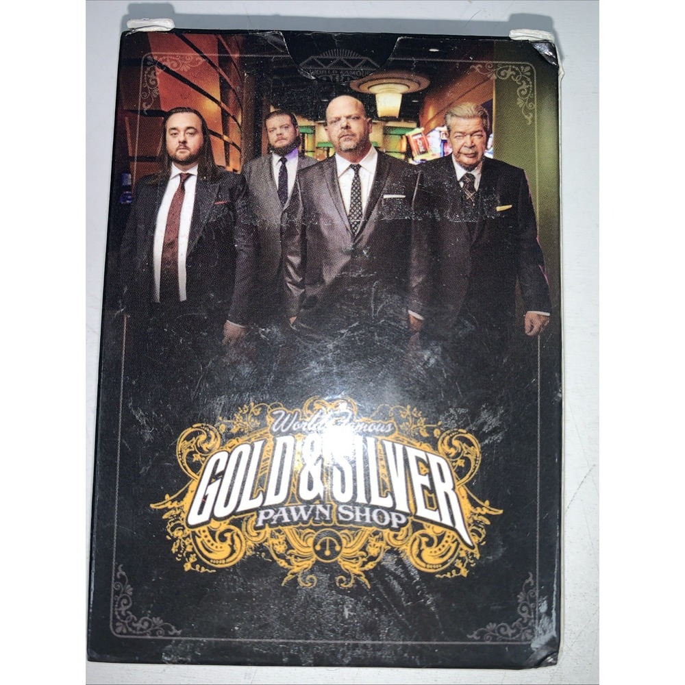 Pawn Stars Gold‎ & Silver Pawn Shop Playing Cards World Famous Deck Never Played
